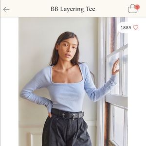 BB layering tee- Free people